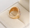 Wedding Ring For Girl Luxury Synthetic Rhinestone  Decoration