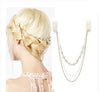Zircon Chain Hair Jewelry Tassel Bindi Hair Combs Boho Headband