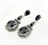 Simulated Gemstone Earrings Brincos De Festa Luxury Dangle Earring for Women